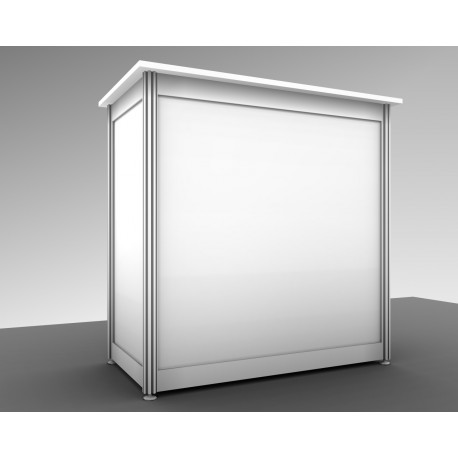 Standardtheke, 100 x 60 x 105 cm, abschließbar